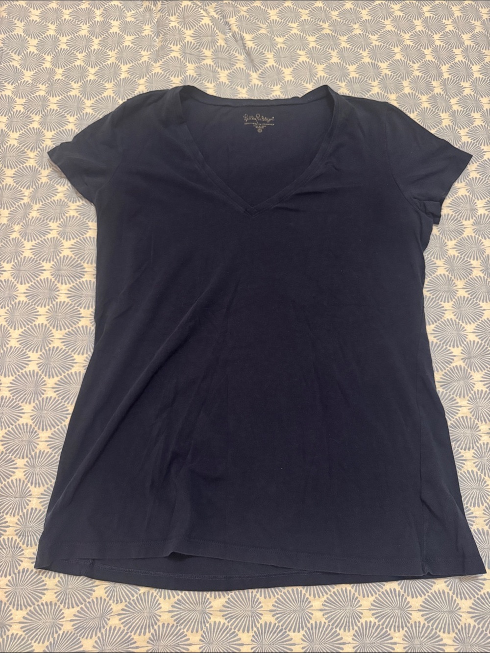 Navy v-neck